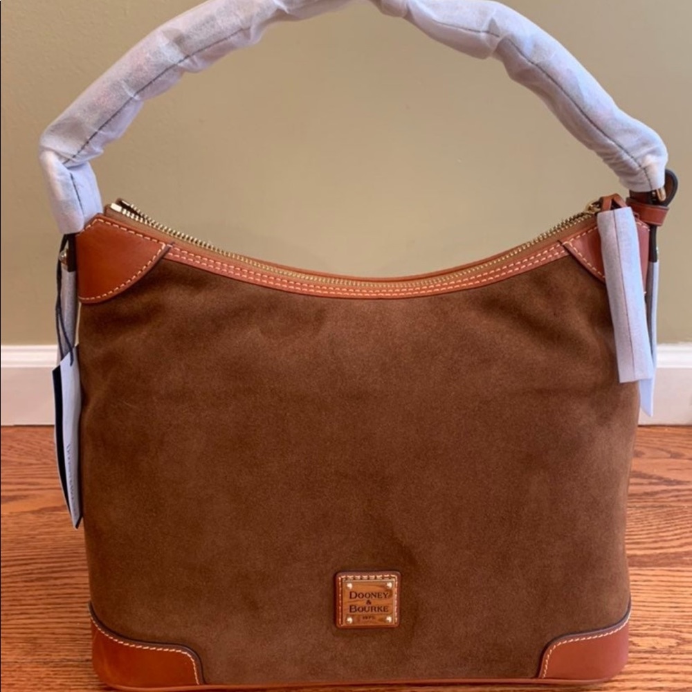 🔥🌈GORGEOUS D&B SUEDE HOBO🌈🔥